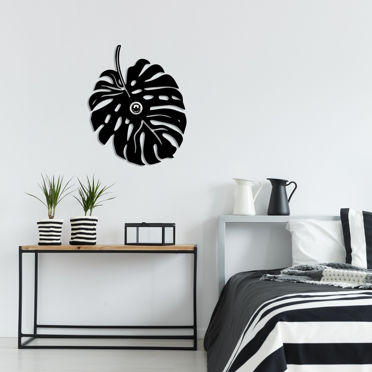 Lampa de perete, Shadow, 590-A, E27, 100 W, metal/MDF, negru - imagine 7